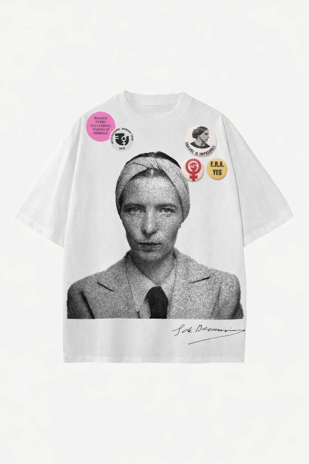 Simone de Beauvoir t-shirt