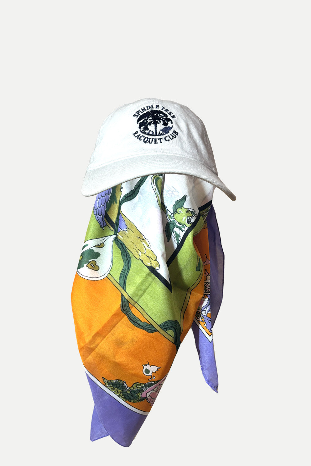one of a kind vintage scarf cap