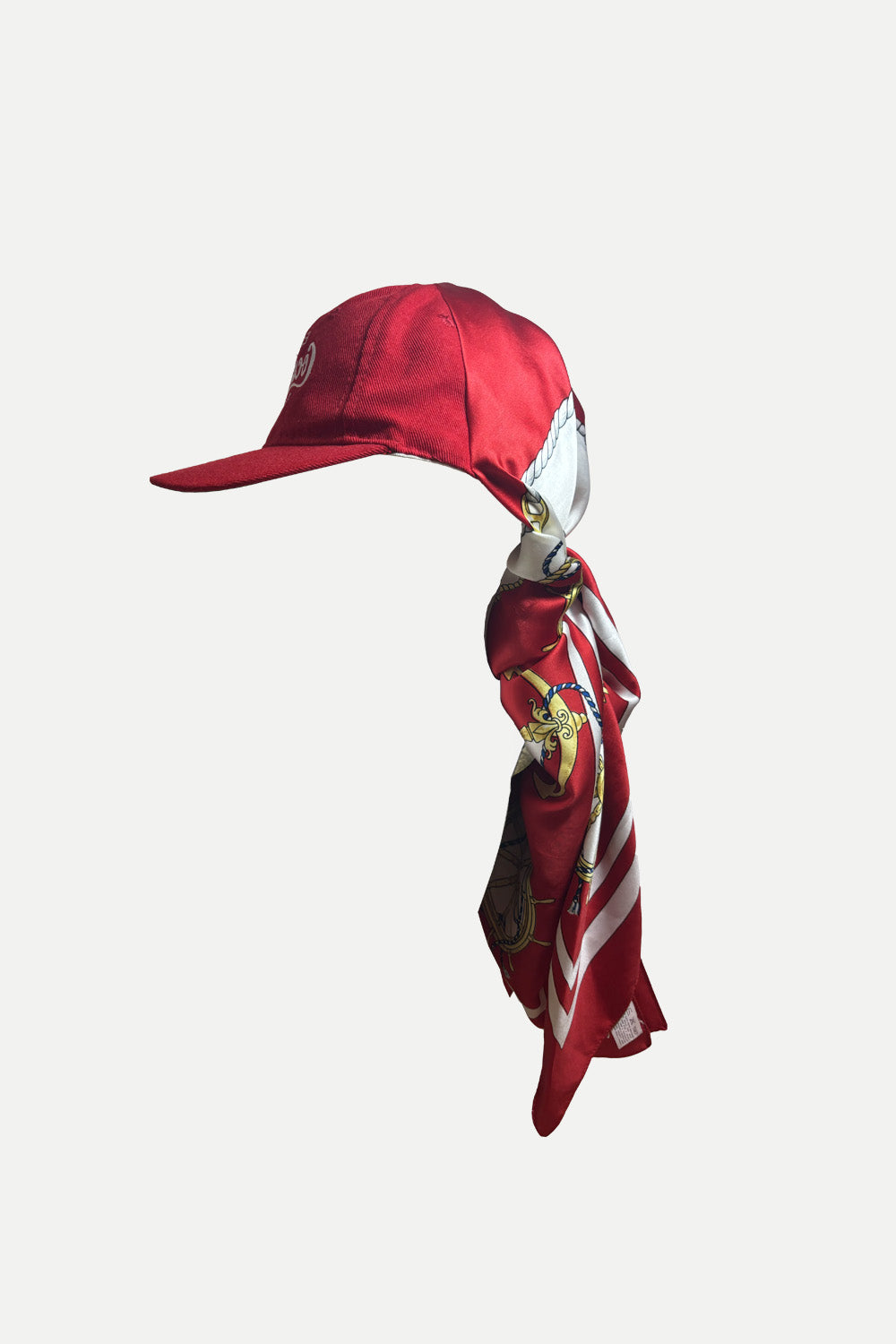one of a kind vintage scarf cap