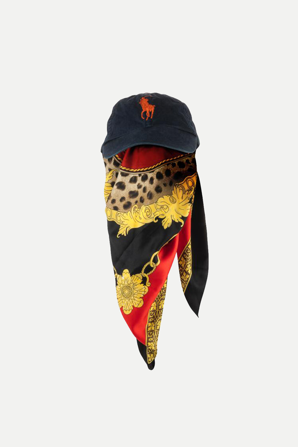 One of a Kind Vintage Scarf Cap