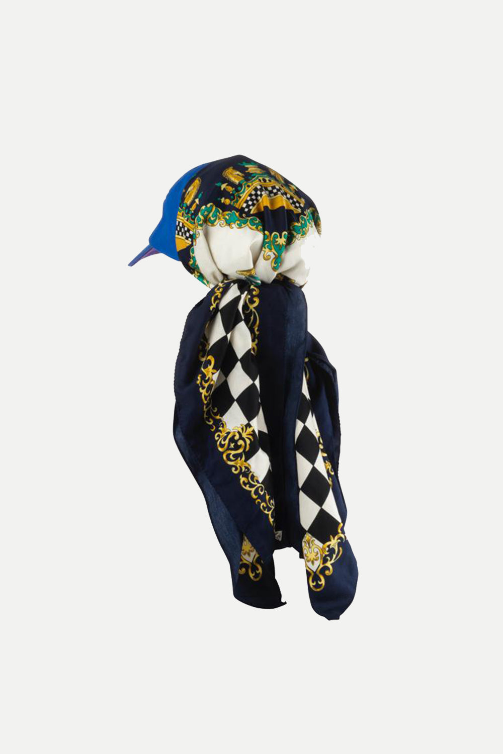 One of a Kind Vintage Scarf Cap