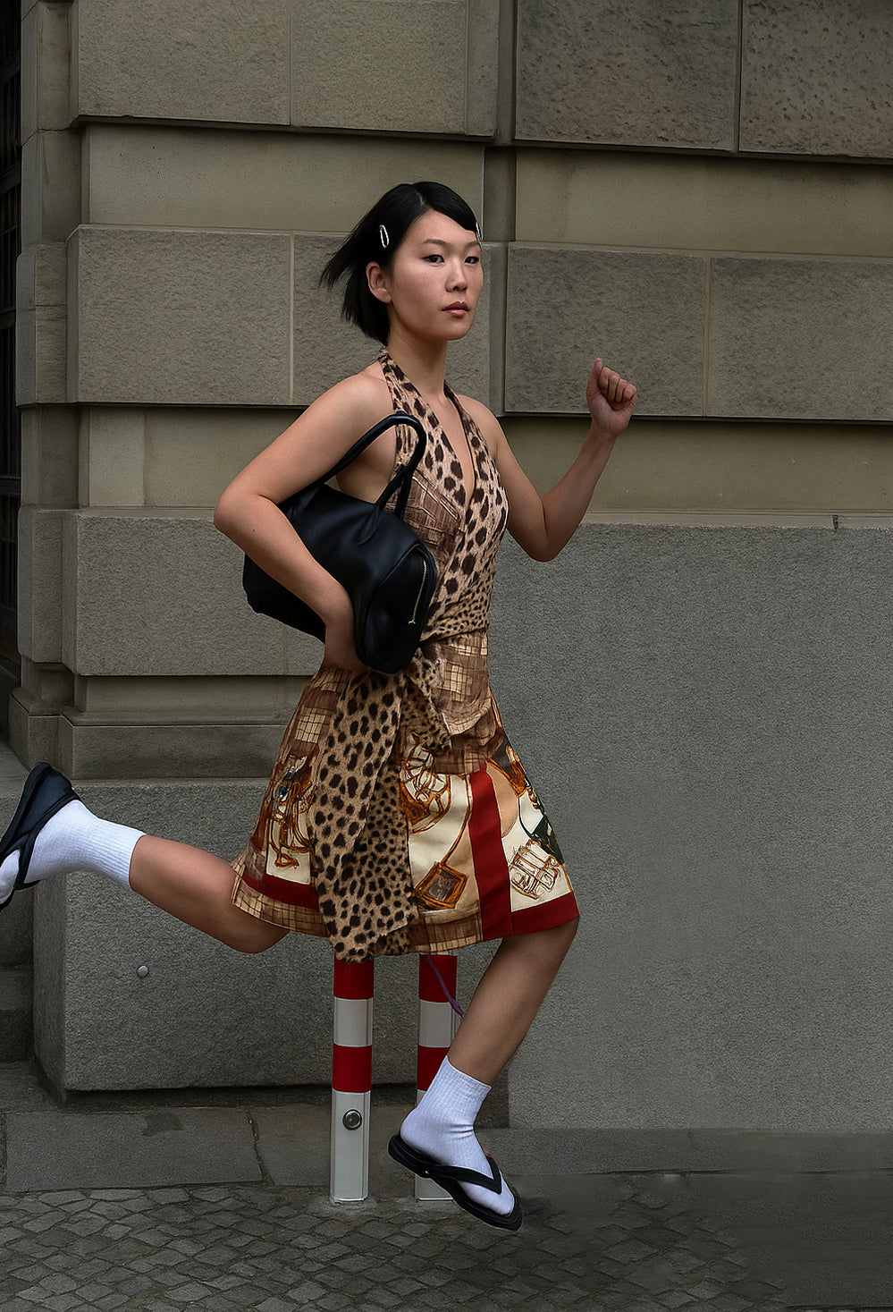 one of a kind scarf dress