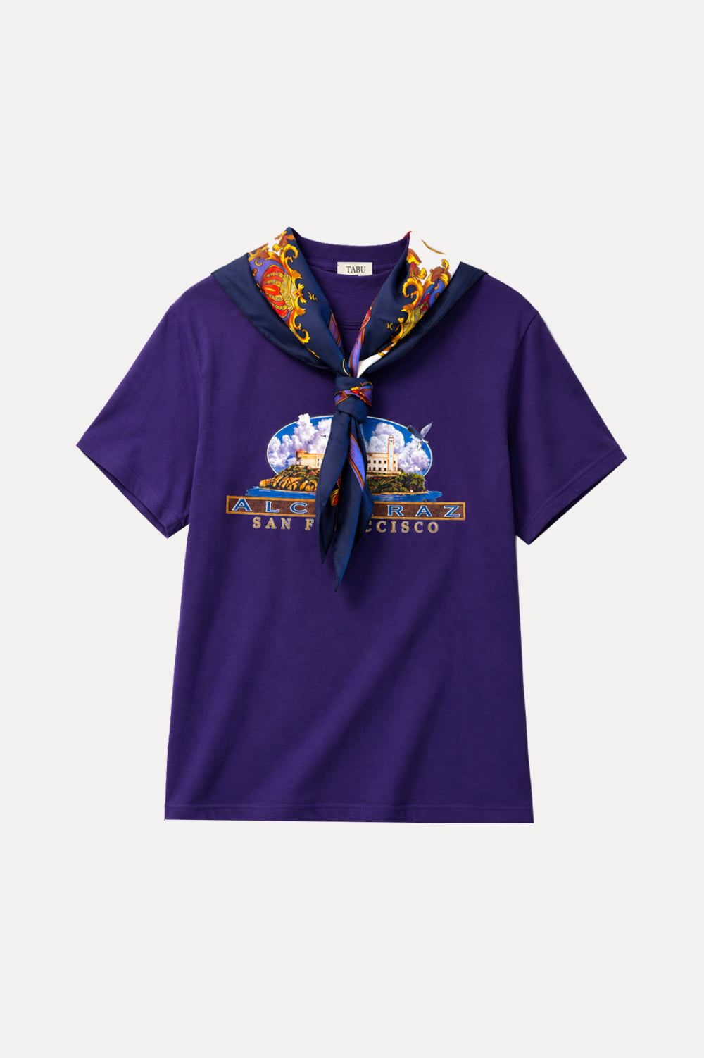 San Francisco scarf t-shirt