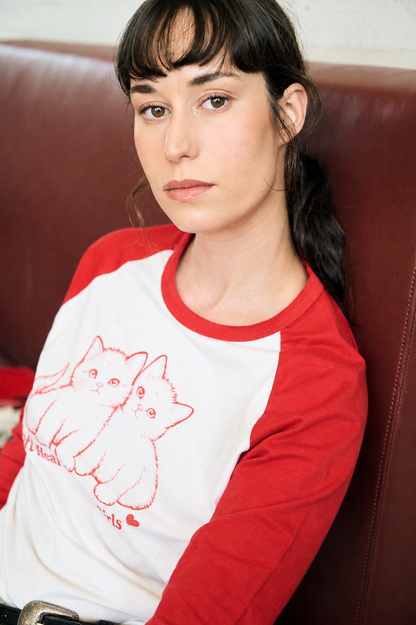 Soft Hearts Raglan Tee