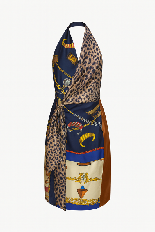 One of a Kind Scarf Dress