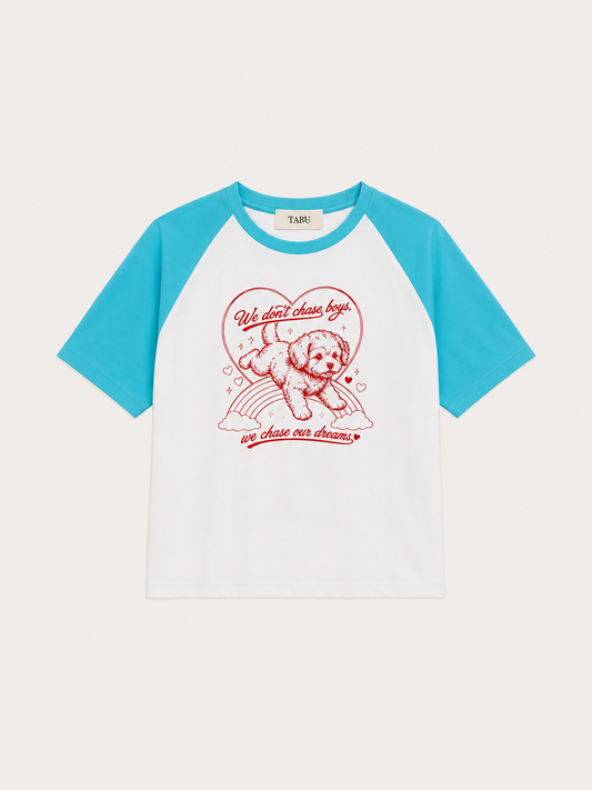 NO BOYS, JUST DREAMS TEE