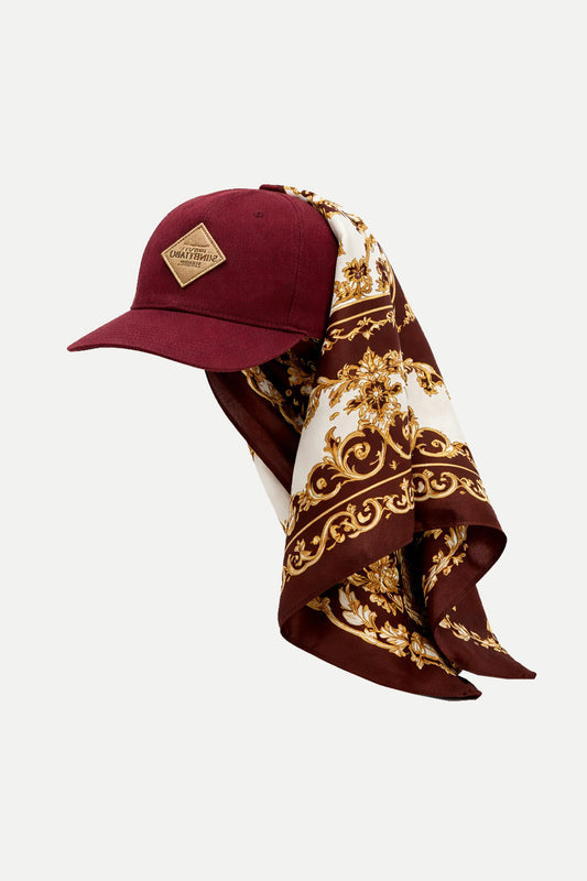 One of a Kind Vintage Scarf Cap