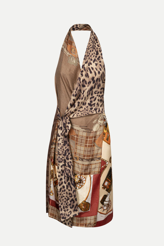 one of a kind scarf dress