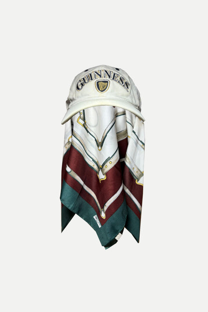 one of a kind vintage scarf cap