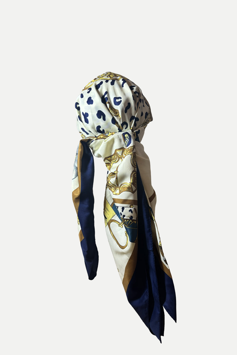 one of a kind vintage scarf cap